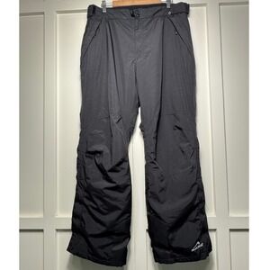 Polar Edge Silver Series Dominator Mens XXL Black Ski Snowboard‎ Pants